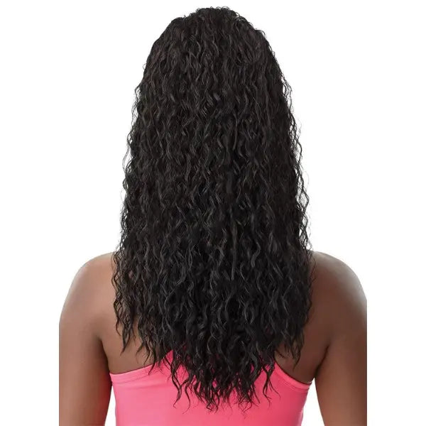 Postiche Bouclé Noir Deep Twist - Outre