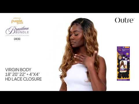 Pack Tissage avec Closure Virgin Body 22" - Outré