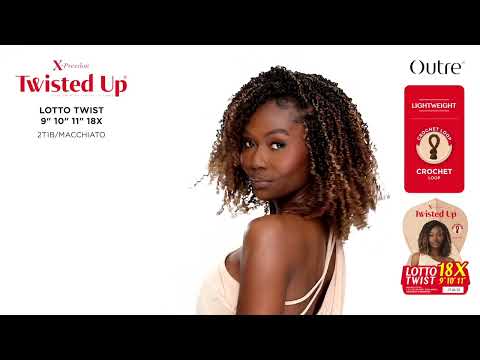 Mèches X-Pression Lotto Twist 9 10 11 - TWISTED UP - Outré
