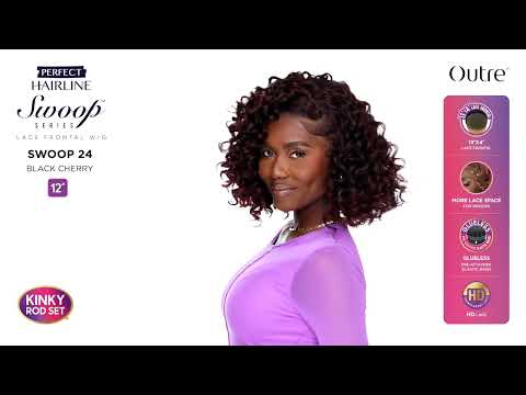 Perruque Lace Front Bouclée Swoop24  - Outré