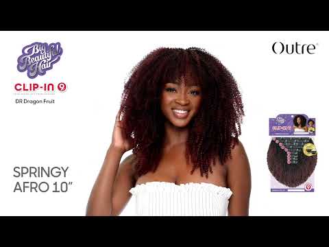 Extensions Clip-In Springy Afro 10" - Outré