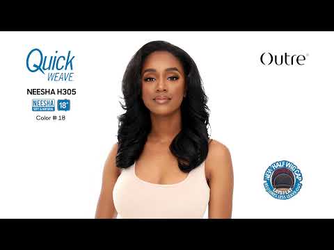 Perruque demi-tête Ondulée Neesha H305 - Outré