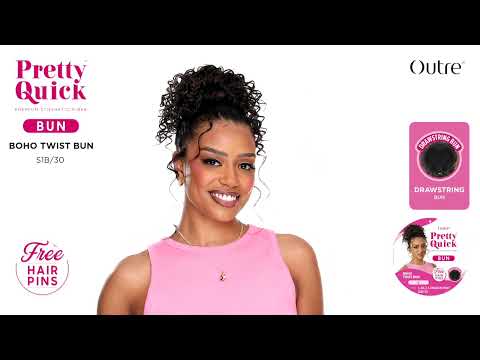 Postiche Chignon Ondulé Boho Twist Bun - Outré Hair