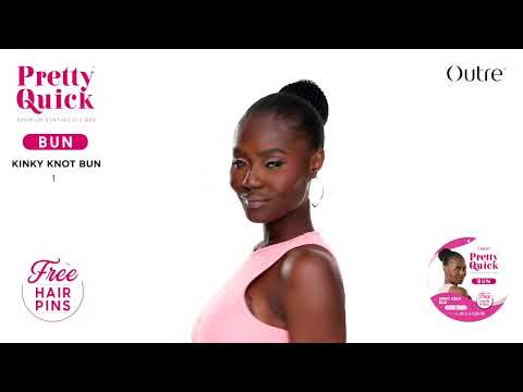 Postiche chignon Kinky Knot Bun - Outre