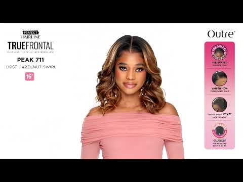 Perruque Wavy Bob HD+ Lace 13X6 Peak 711 - Outré