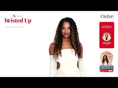Mèches pour Crochets Braids Jumbo Island Twist 18" 3X - Outré