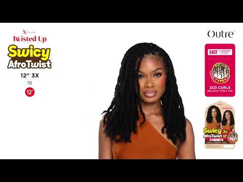 Mèches pour vanilles Swicy Afro Twist 12 pouces - Outré