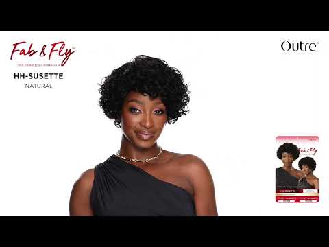 Perruque Curly Cheveux 100% Naturels Susette - Outré