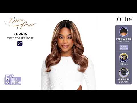 Perruque HD Lace Ondulée Kerrin - Outré