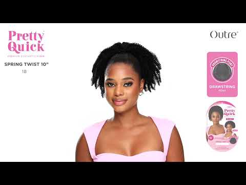 Postiche Ponytail Spring Twist 10" - Outré