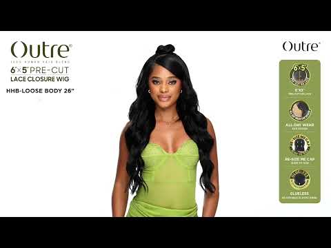 Perruque Lace Closure 6X5 Pre-Cut  Loose Body 26'' - Outré