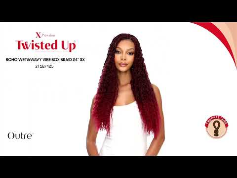 Crochet Braids Boho Vibe Box Braids 24" - Outré