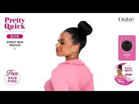 Postiche chignon Donut Bun Medium