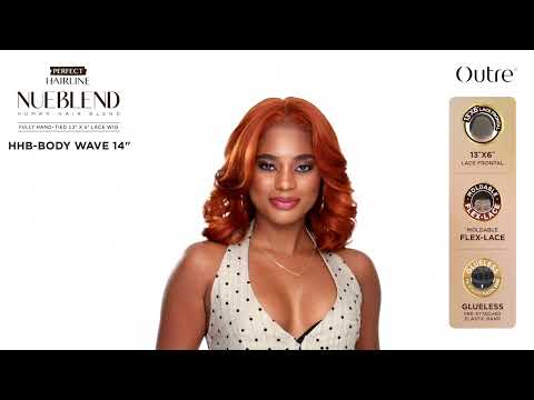 Lace Front Wig Mi-Longue ondulée HH Body Wave 14'' - Outre Hair
