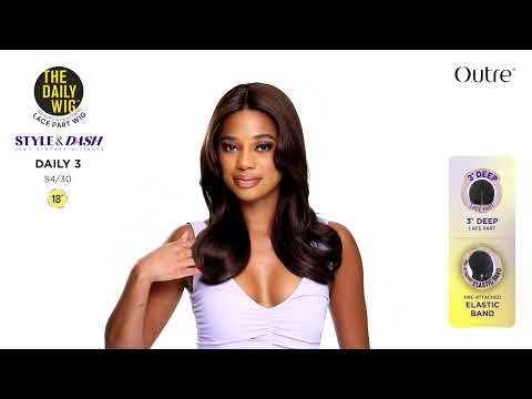Perruque Tête Complète Wavy Lace Part Daily 3 - Outré