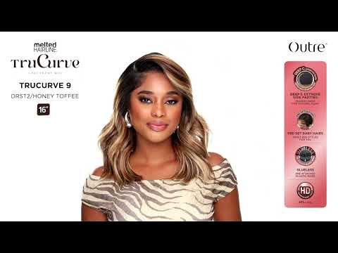 Perruque Lace Front ondulée Trucurve 9 - Outré