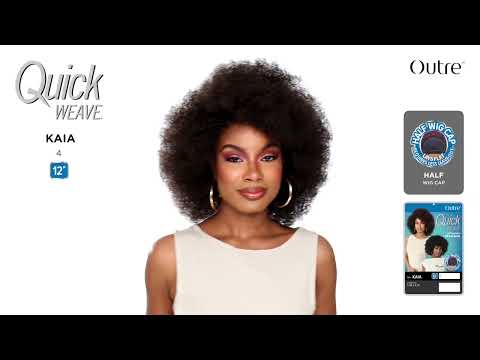 Perruque Demi-tête Afro Style Kaia  - Outré