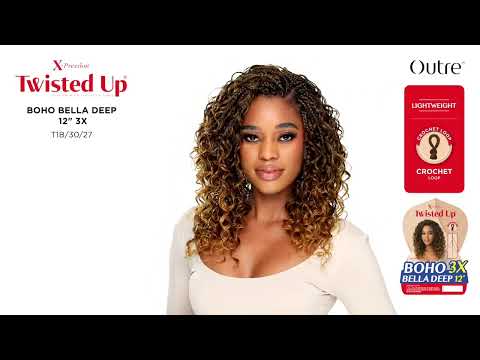 Rajouts pour Crochets Braids Boho Bella Deep 12" - Outré