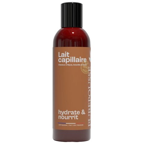 Meilleure lait coiffant pour cheveux crépus, frisés, bouclés secs cassants et difficiles à démêler Purepousse 200ml