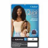 Quick weave wig blond and black yaki hair by Outré.