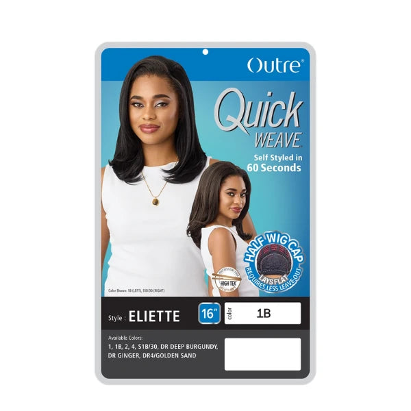 Perruque Demi-tête Lisse Eliette - Outré Hair