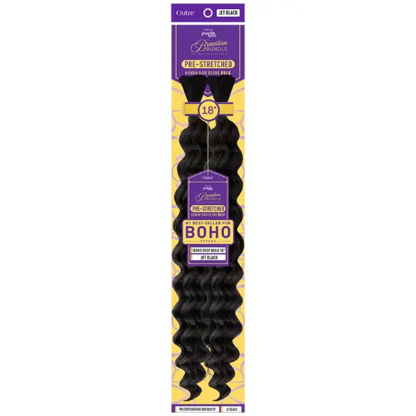Mèches pour Boho Braids Pre-Stretched Boho Deep Bulk - Outré