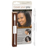 Mascara 2-en-1 Brun nuit pour couvrir les Cheveux Gris et racines Cover Your Gray