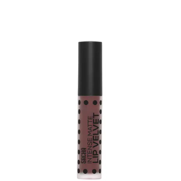 rouge à levre liquide mat mauve rose 'Nude All Day' Intense Matte Lip Velvet - Sacha Cosmetics