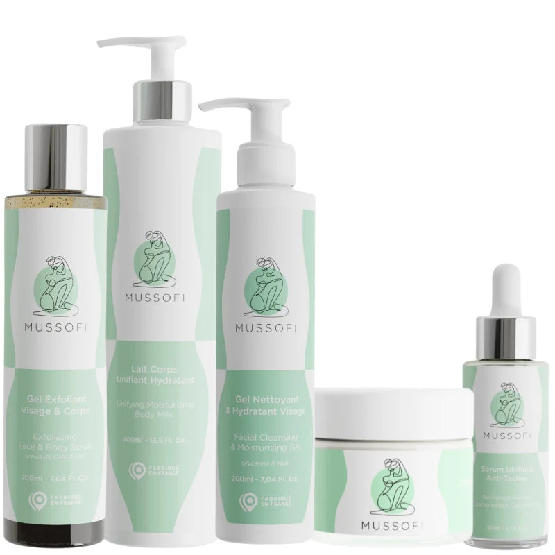 5 Soins anti-taches Visage Corps adaptés aux peaux noires et métissées Mussofi 