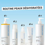 Routine hydratation visage Nuhanciam pour peau déshydratée avec sérum aux 4 acides hyaluroniques et soins visage et corps