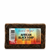 Savon Noir 100% Naturel pour Corps et Cheveux Secret d'Afrique