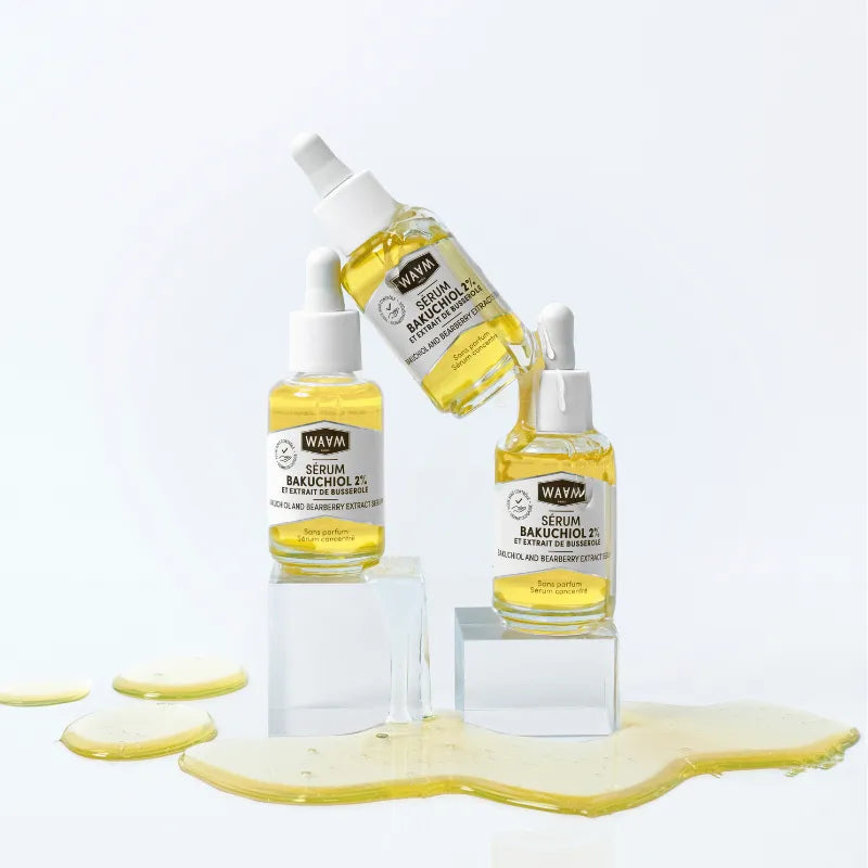 Sérum visage peau mature Naturel alternative naturel au Rétinol. Concentré à 2%