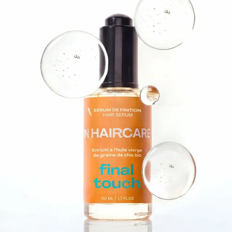 Sérum Finition pour cheveux bouclés à crépus brillants et hydratés plus longtemps. In Haircare 50ml