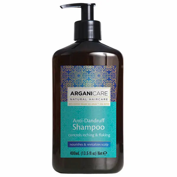 shampoing anti pelliculaire arganicare argan 400ml