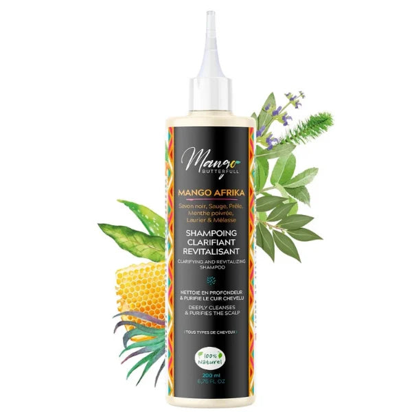 Shampoing clarifiant revitalisant naturel Mango Afrika