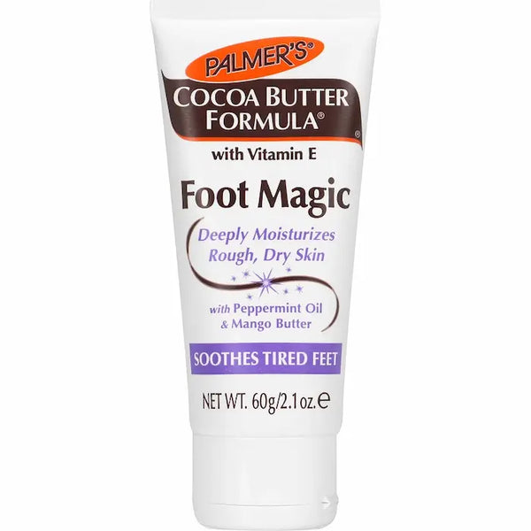 soin pieds secs fatigués Palmers Cocoa Butter Formula Foot Magic Crème 60 Gr