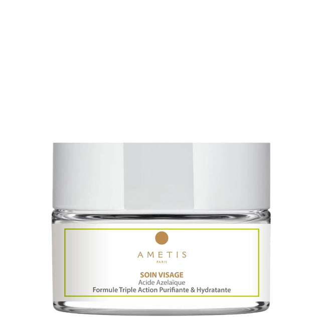 Matifie, régule l'excès de sébum, lutte contre les points noirs, pores dilatés tout en hydratant la peau au quotidien