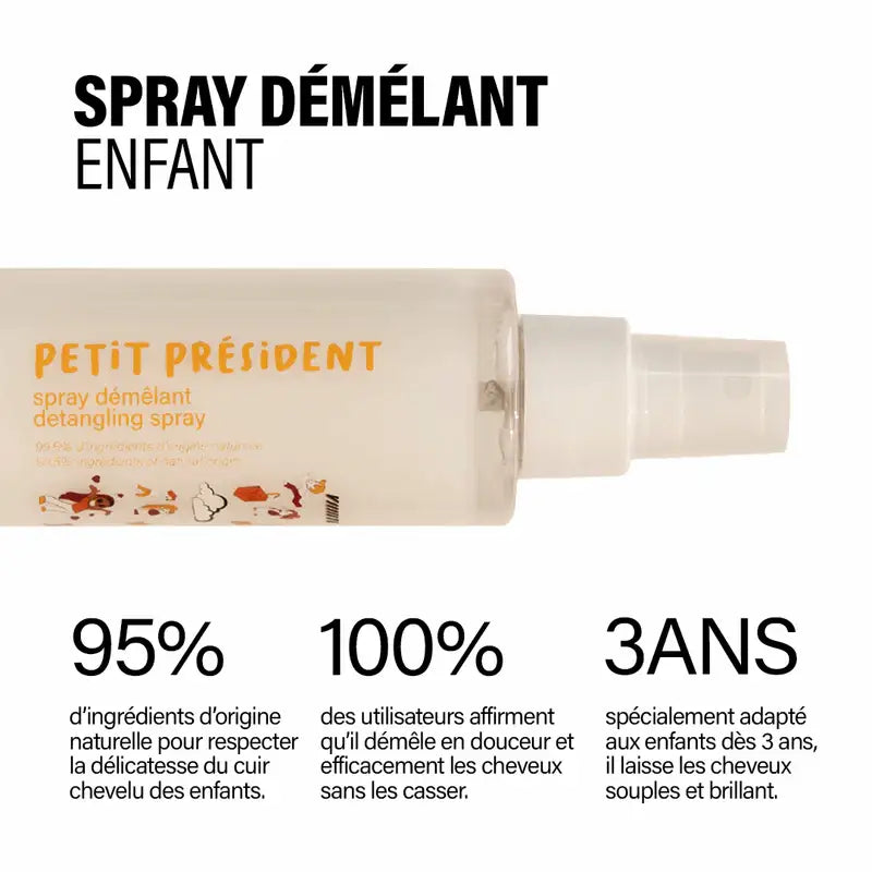 Spray Démêlant Enfant dès 3 ans Petit Président