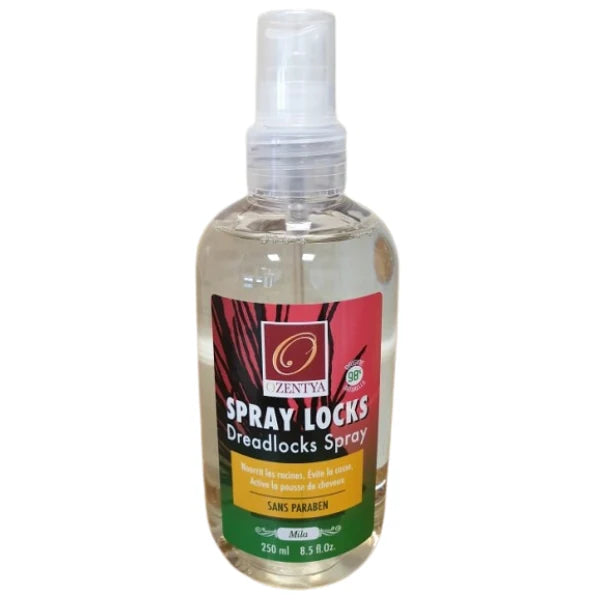 Spray pour Locks Hydratant Apaisant à l'Aloe vera et Menthe poivrée Ozentya