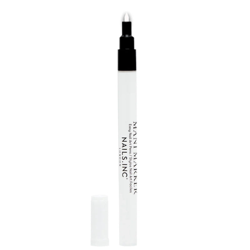 Stylo Pour Ongles Nail Art Blanc avec une pointe fine ou large 