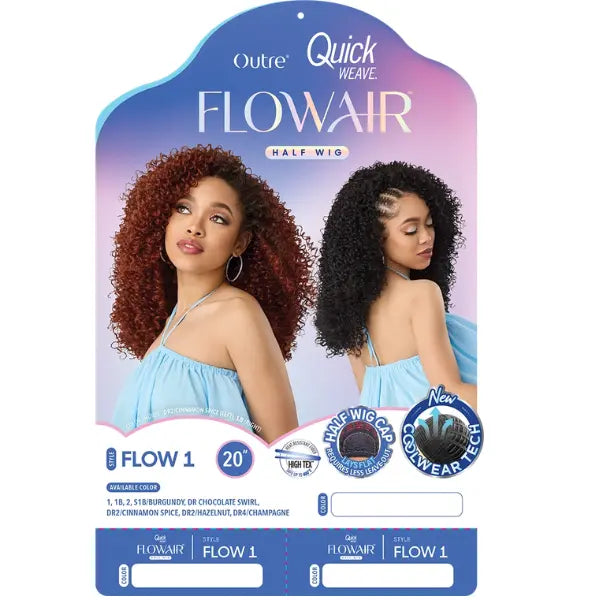 Perruque Quick Weave frisée Flow 1 - Outré Hair