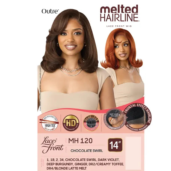 Synthetique yaki hair melted hairline perruque pa Outré