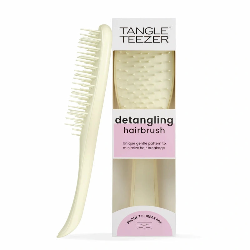Brosse Tangle Teezer Extra Gentle Chamomile – brosse démêlante pour cheveux fragiles, fins ou colorés cassants