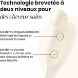 Technologie dents flexibles Tangle Teezer Ultimate Detangler pour brosser les cheveux en évitant la casse et démêler en douceur.