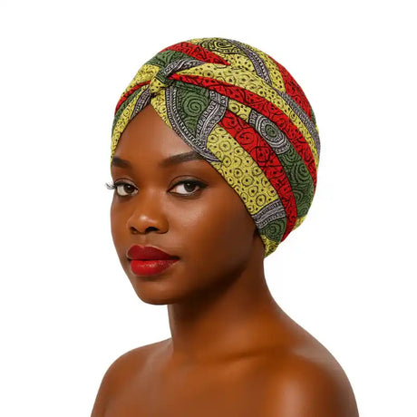Turban twist cheveux DreamFix prêt‑à‑porter, style élégant et maintien confortable