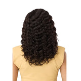 Perruque Demi-tête ondulé Human Hair 16''  HH Deep Wave - Outré Hair