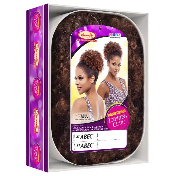 Vanessa Hair ST Abec Postiche Ponytail Afro Puff