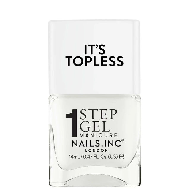 Vernis à ongle Gel Blanc Sans UV Sans base ou top coat nécessaires 