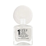Vernis à Ongles 4-en-1 Blanc Pailleté