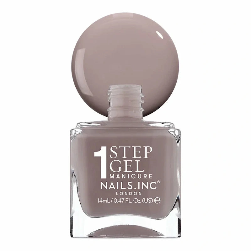 Vernis à Ongles Gris Taupe 1 étape Gel Sans UV